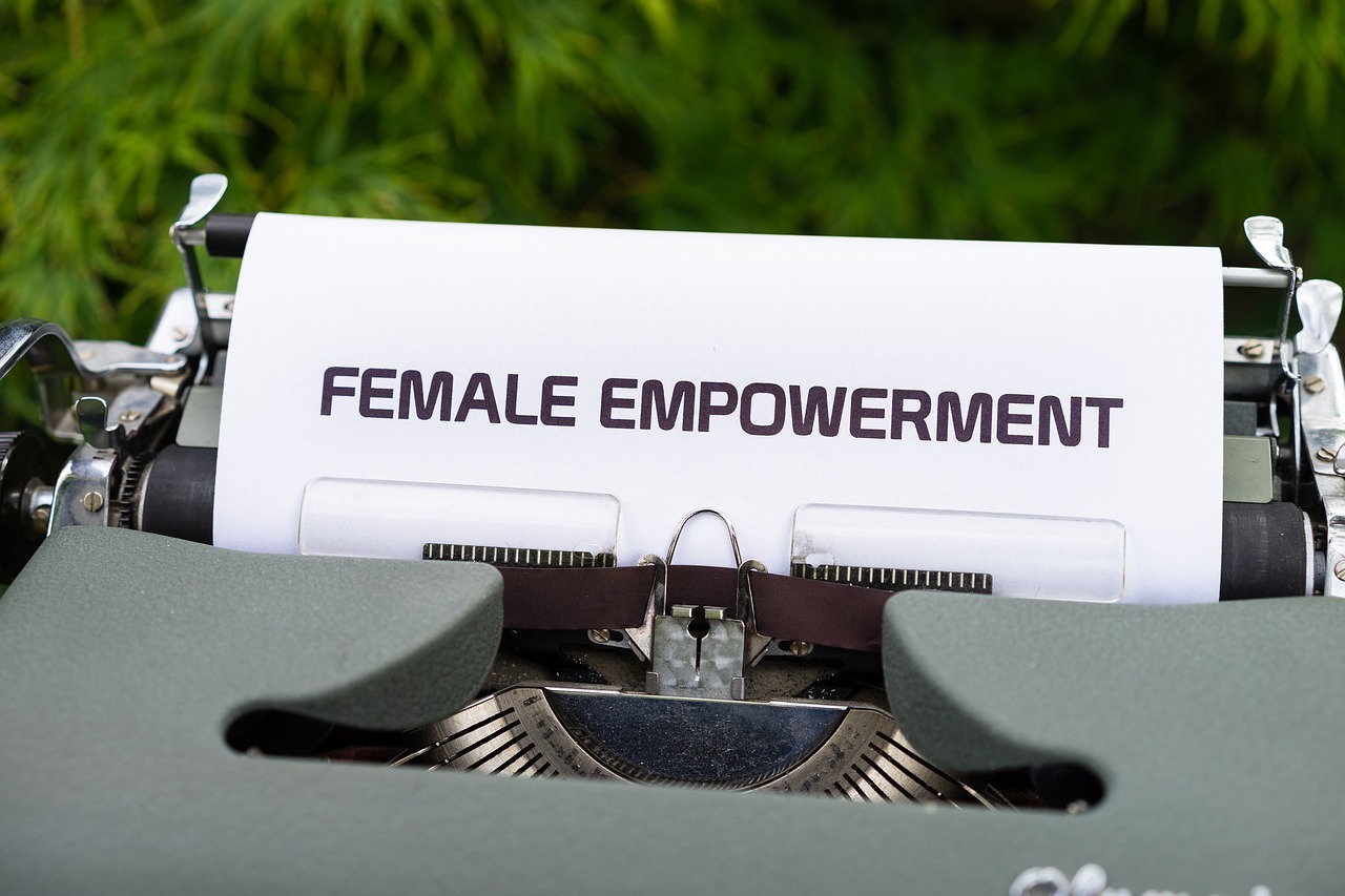 typewriter, female empowerment, women empowerment